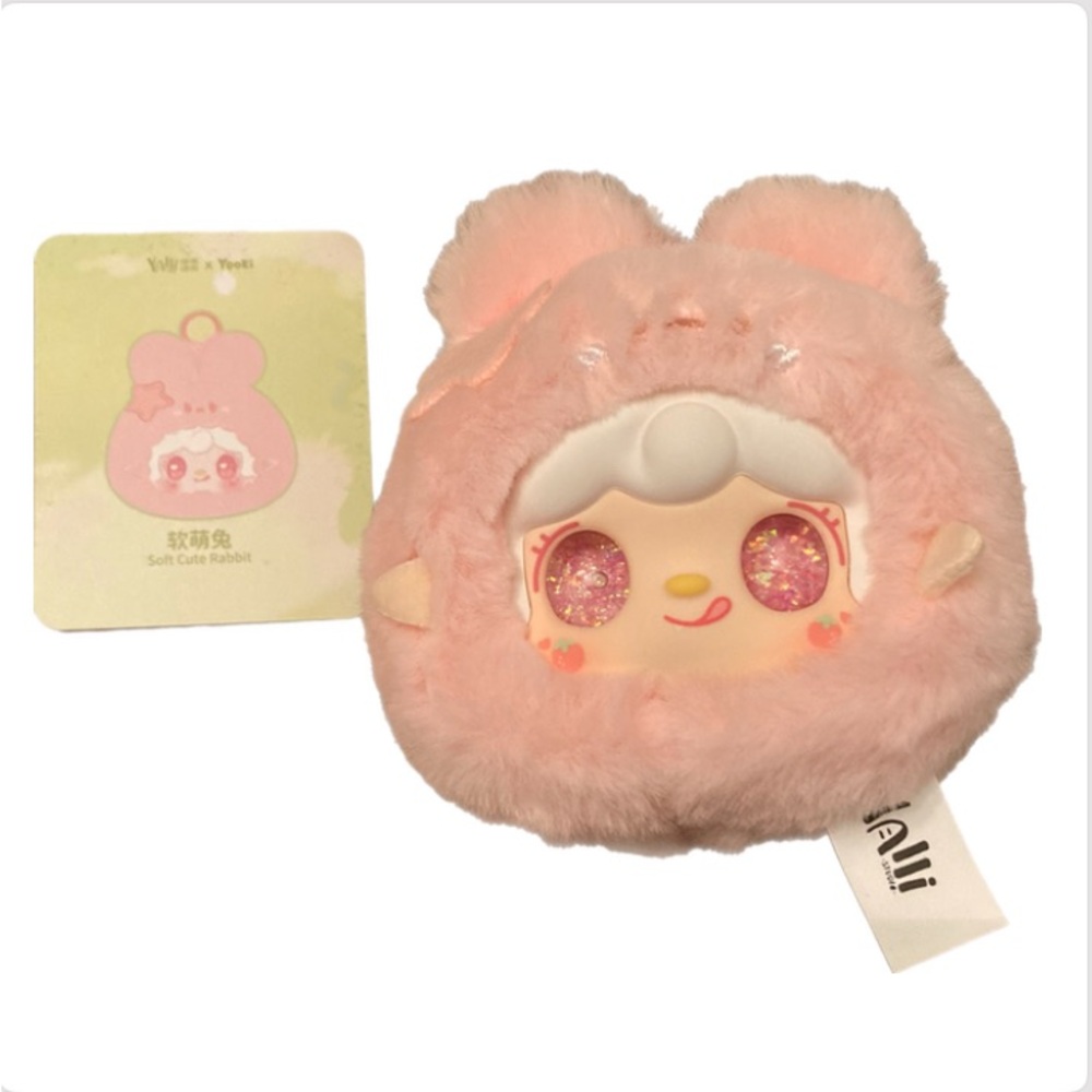 Yooki Cutely Rabbit Plush Keychain Blind Box Confirmed Soft Cute Rabbit - Picture 3 of 12
